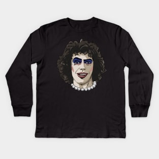 Dr. Frank-N-Furter from the The Rocky Horror Picture Show Kids Long Sleeve T-Shirt